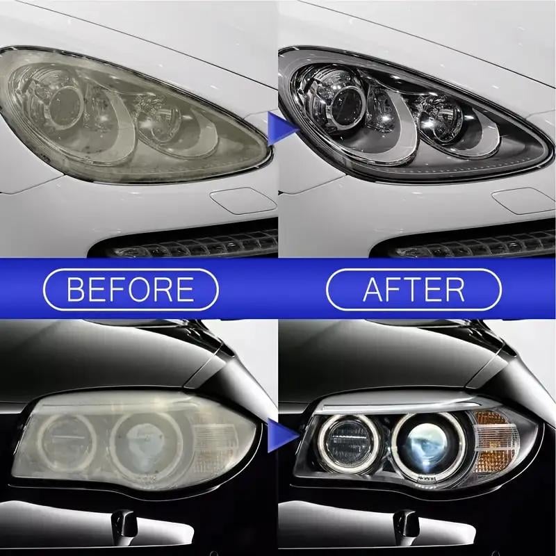 Automotive Headlamp Restoration Fluid Kit