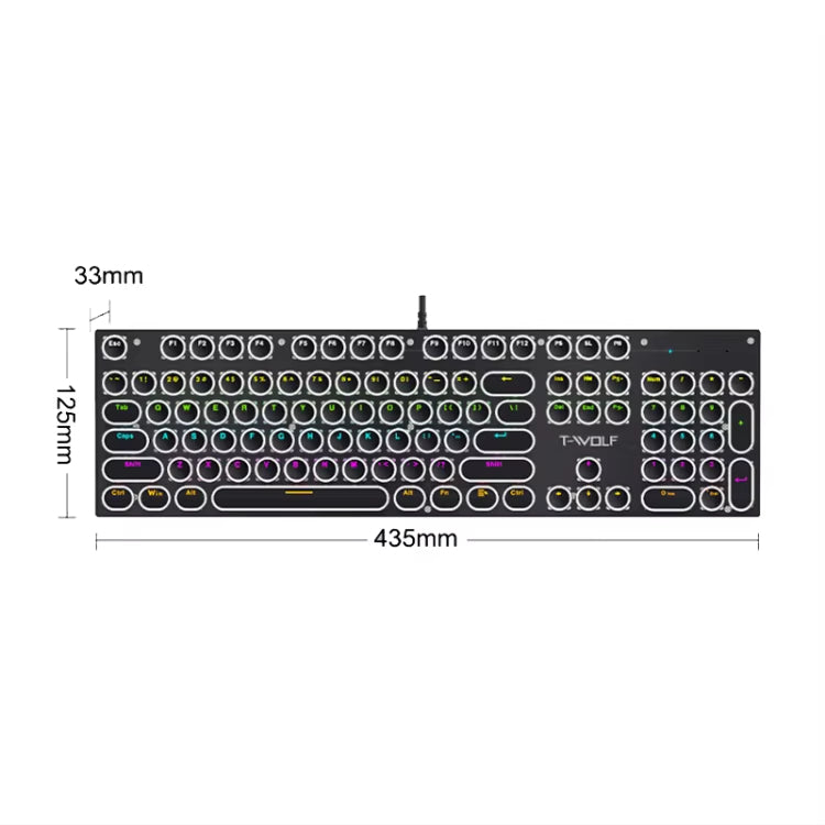 2023 New Arrivals Mechanical RGB Keyboard Mouse Headphone Combo Wired Desktop 104 Key Gaming Keyboard for Pc Computer case