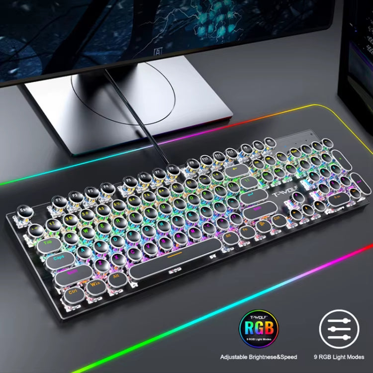 2023 New Arrivals Mechanical RGB Keyboard Mouse Headphone Combo Wired Desktop 104 Key Gaming Keyboard for Pc Computer case