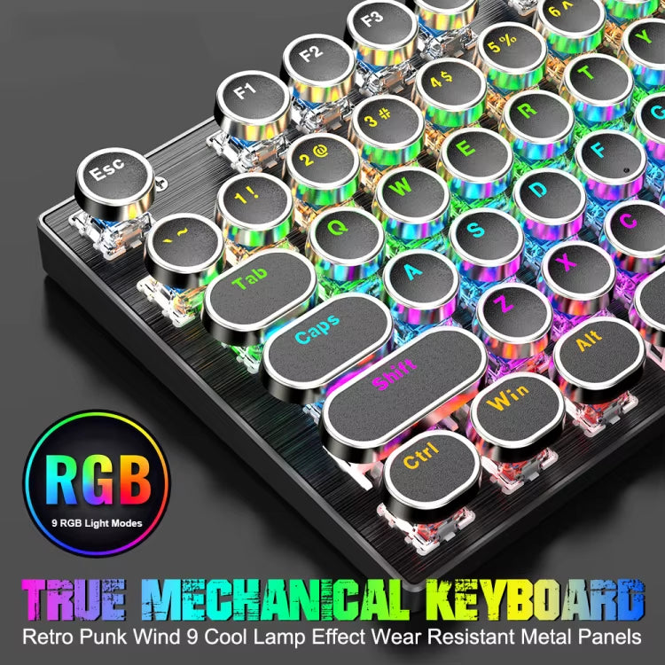 2023 New Arrivals Mechanical RGB Keyboard Mouse Headphone Combo Wired Desktop 104 Key Gaming Keyboard for Pc Computer case