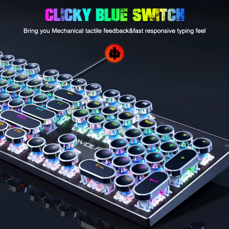 2023 New Arrivals Mechanical RGB Keyboard Mouse Headphone Combo Wired Desktop 104 Key Gaming Keyboard for Pc Computer case