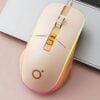 Retro Typewriter Wired Keyboard and Mouse Set 2S – Lavender Purple