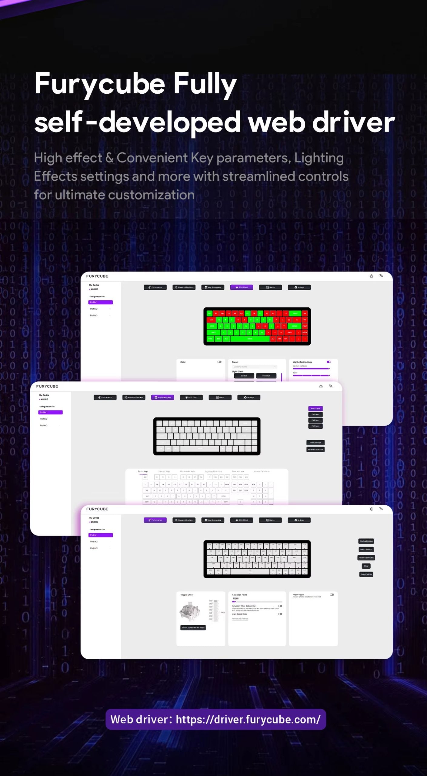 ZIFRIEND M30HE One-handed Magnetic Switch Mechanical Keyboard RGB 29 Keys Smart Speed Quick Trigger Gamer Gaming Keyboard