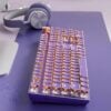 Retro Typewriter Wired Keyboard and Mouse Set 2S – Lavender Purple