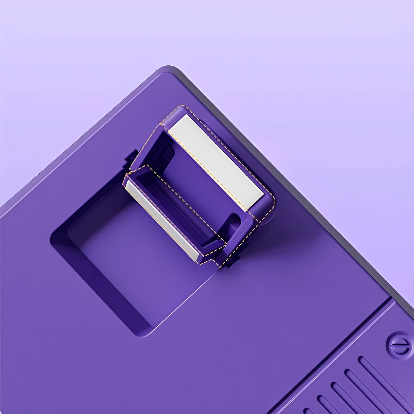 Retro Typewriter Wired Keyboard 2S – Lavender Purple