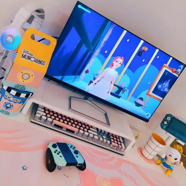 Retro Typewriter Wireless Keyboard and Mouse Set