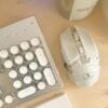 Retro Typewriter Wireless Keyboard and Mouse Set