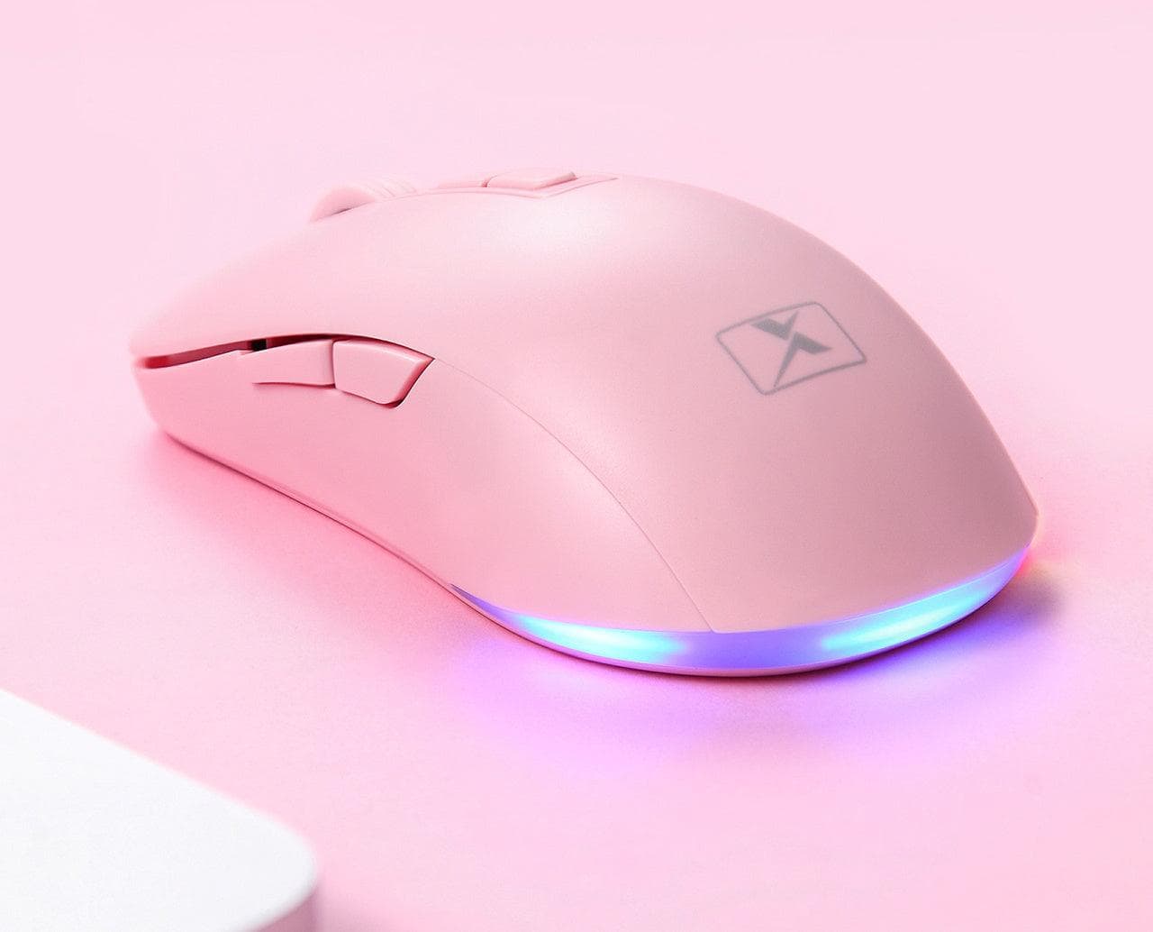 Retro Typewriter Bluetooth Keyboard and Mouse Set 2 – Pink